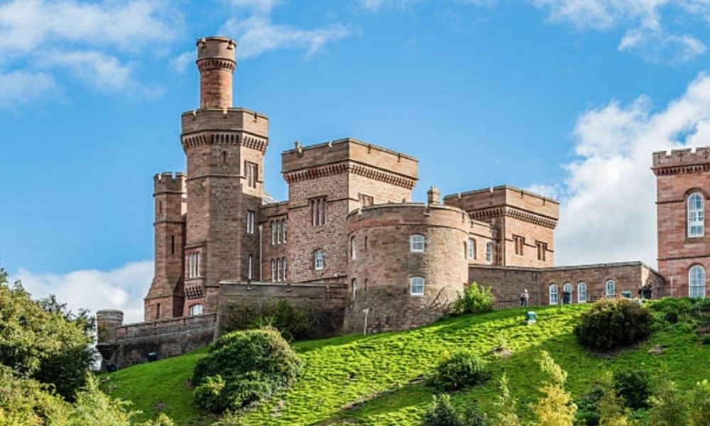 Inverness castle - the start point of the NC500