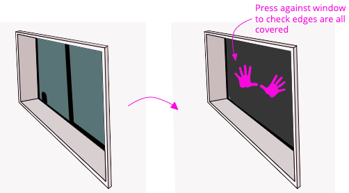 Custom Van Window Covers
Step 5.
Check Shape of Window Covers