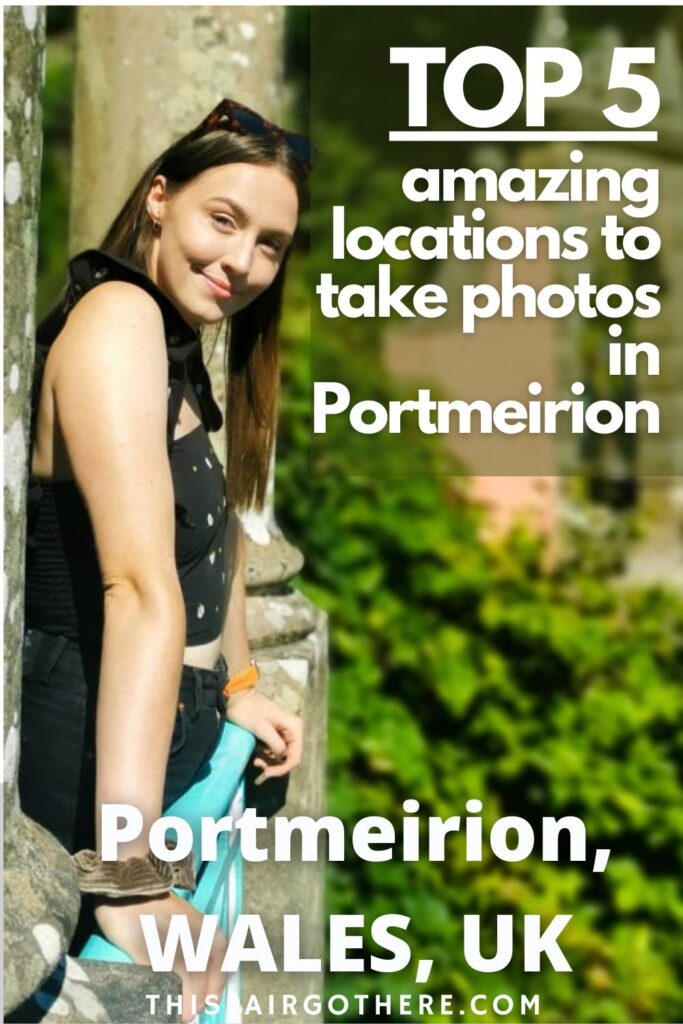 Find the most Instagrammable places in Portmeirion Village (Wales, UK)  with this visual guide. Discover the best Instagram locations and photo destinations in the most charming and spectacular village in the north of Wales, Portmeirion! | Portmeirion Photography | Portmeirion Instagram | Portmeirion Pictures | #Portmeirion #Walestravel #PortmeirionInstagram #Instagramplaces #InstagramWales
