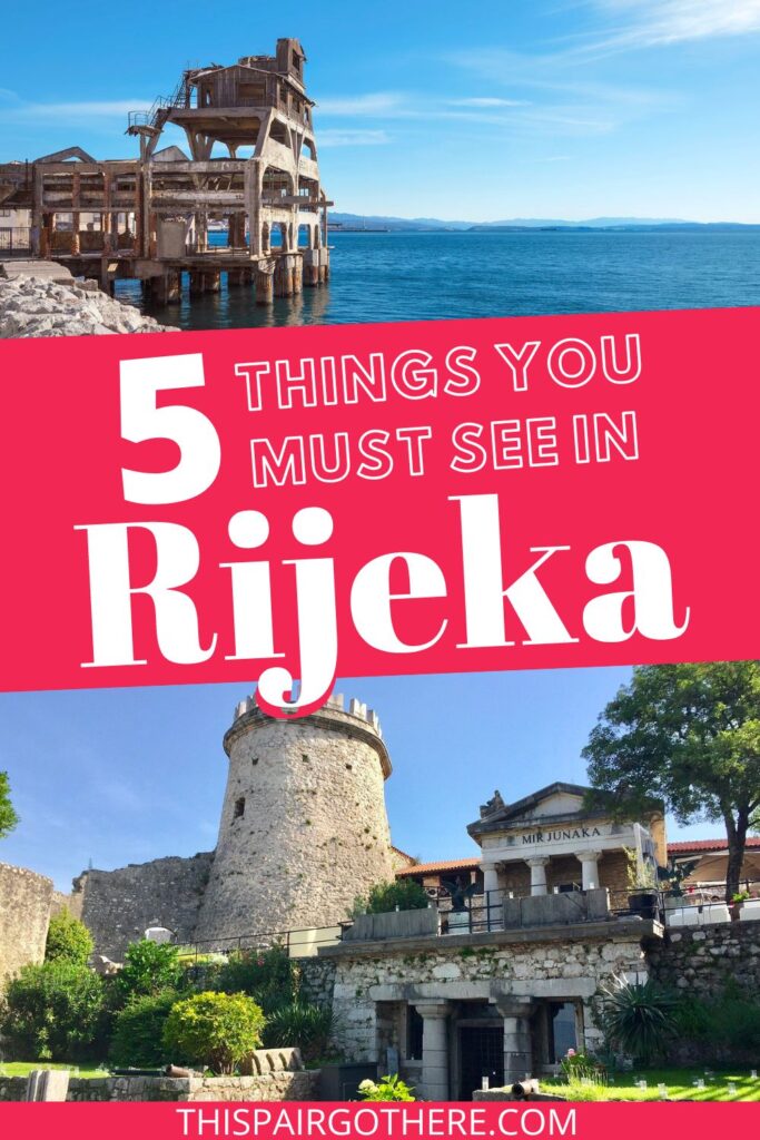 Croatia is packed full of amazing cities and Rijeka is no exception. This is a comprehensive list of all the best things you simply must see in RIjeka. This post features the best highlights of the historic city. From the picturesque hilltop castle & stunning city views to the epic torpedo launch station; this city has it all! Croatia | Road Trip | Rijeka must-see | Itinerary | Vanlife | Rijeka Day Trip