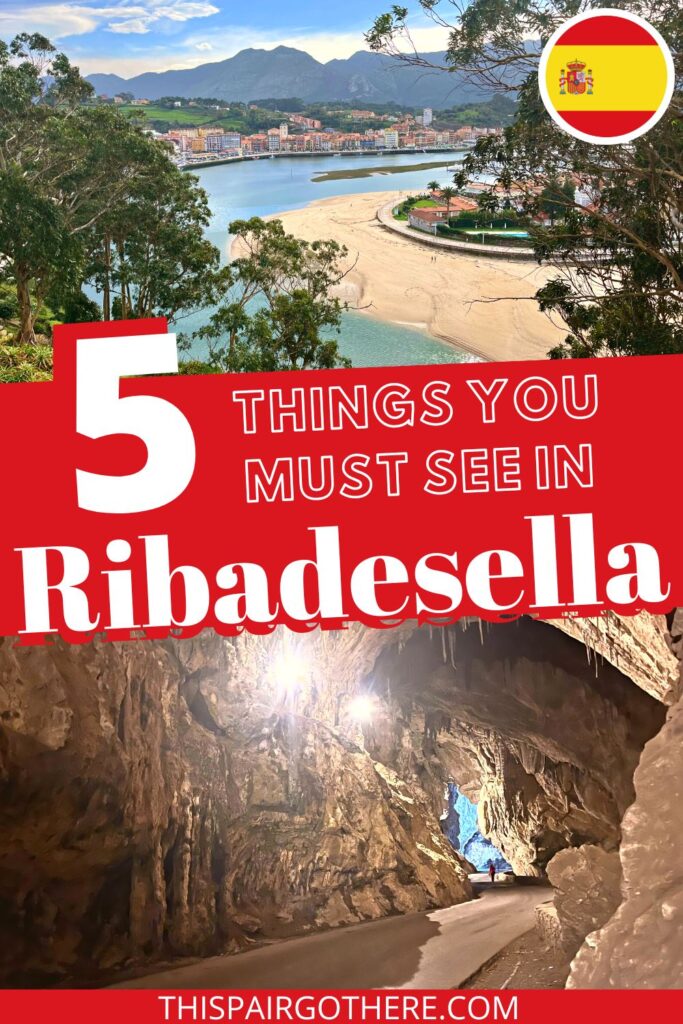 A comprehensive list of the top 5 things you simply must see in Ribadesella. The Asturia region of Spain is packed full of stunning cities and Ribadesella is no exception. This post features the best highlights from epic cave tunnels to a stunning golden sandy beaches, this city has it all! Spain | Road Trip | Ribadesella must-see | Itinerary | Vanlife | Asturia