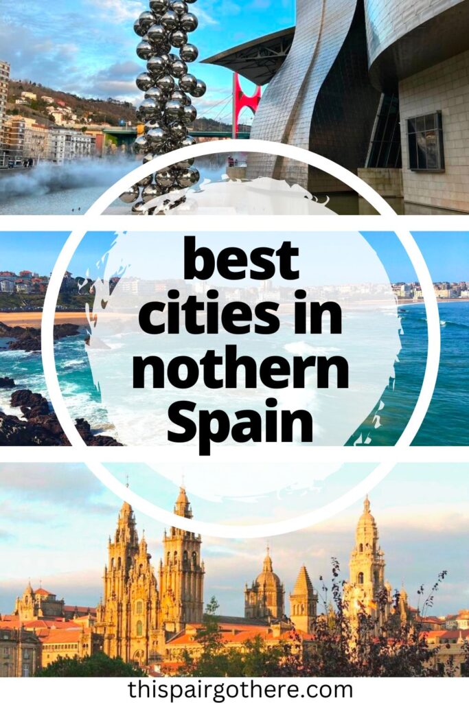 If you are planning a trip to northern spain, be sure to add all of there places to your itinerary. From tropical looking beaches, to historical cathedrals. Northern spain has so much for you to discover #Europe | Spain road trip | Spain travel | Where to go in Spain | Things to do in Spain | Driving around Spain