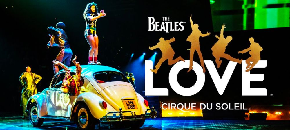 The Beatles LOVE - one of the 6 Cirque du Soleil shows in Las Vegas