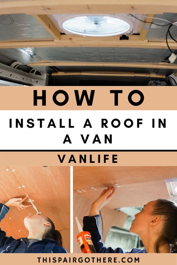 When converting a van, installing a ceiling is one of the first major jobs that really transforms the look of your van. Surprisingly, building an internal van roof is one of the easier van conversion jobs. This step-by-step guide walks you through the process - From installing the supporting beams to cladding it. Accompanied with detailed diagrams and photos to help your understanding. This plywood ceiling provides a modern, sleek finish. Vanlife | Vanlife conversion ideas | Van interior |