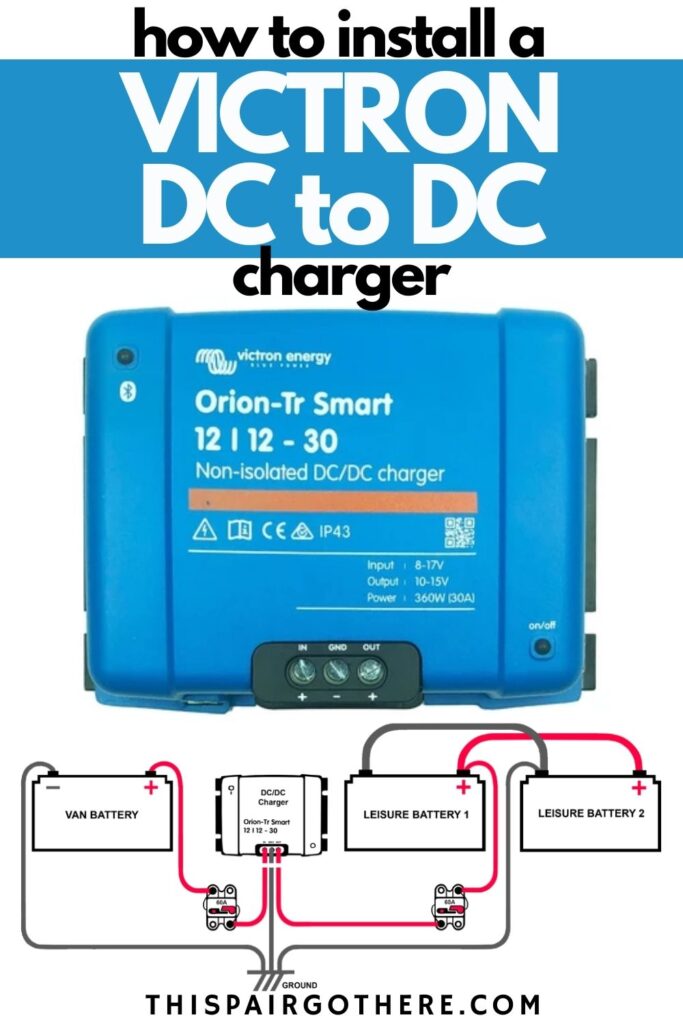 A DC/DC charger is also known as a battery to battery charger. This allows you to charge you’re leisure batteries from you vans battery when you are driving. Installing a DC/DC charger is a no-brainer for anyone hoping to spend time off-grid – especially if the sun isn’t shining! This post discusses why it's a useful bit of kit, and includes a step-by-step guide on how to install it - including detailed diagrams! Van Electrics | DC to DC Charger | Victron | Vanlife | VIcron Energy Off Grid
