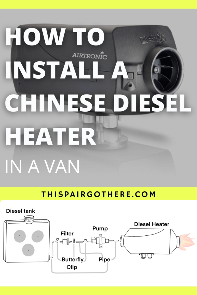 One of the most efficient and cost-effective ways to heat a van is by installing a 12V Chinese diesel heater. They are cheap, compact, and certainly pack a (very warm) punch when it comes to raising the temperature of your van. This post discusses which variation of this product would work best for you and includes a thorough step-by-step guide to install it (including detailed diagrams) Chinese diesel heater | how to install a Chinese Diesel Heater | Heating a van | Winter Vanlife