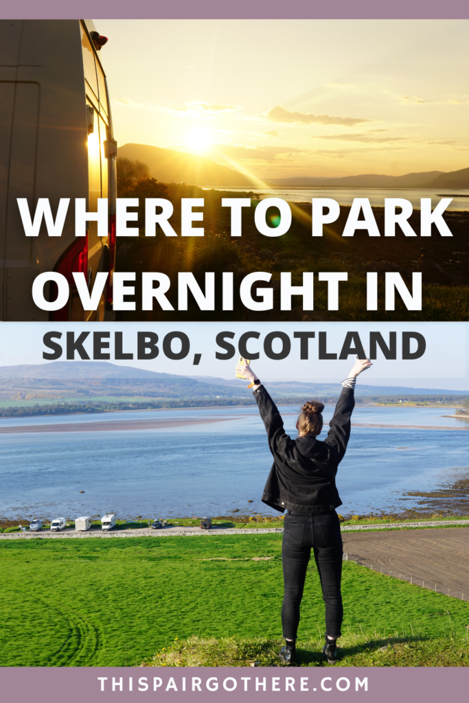 This parking spot in Skelbo is one of Scotland's best-kept secrets! It overlooks Loch Fleet which is home to hundreds that seals bask on the sandbanks at low tide. It truly is a sight to be seen! This parking spot is free, what more could you want?