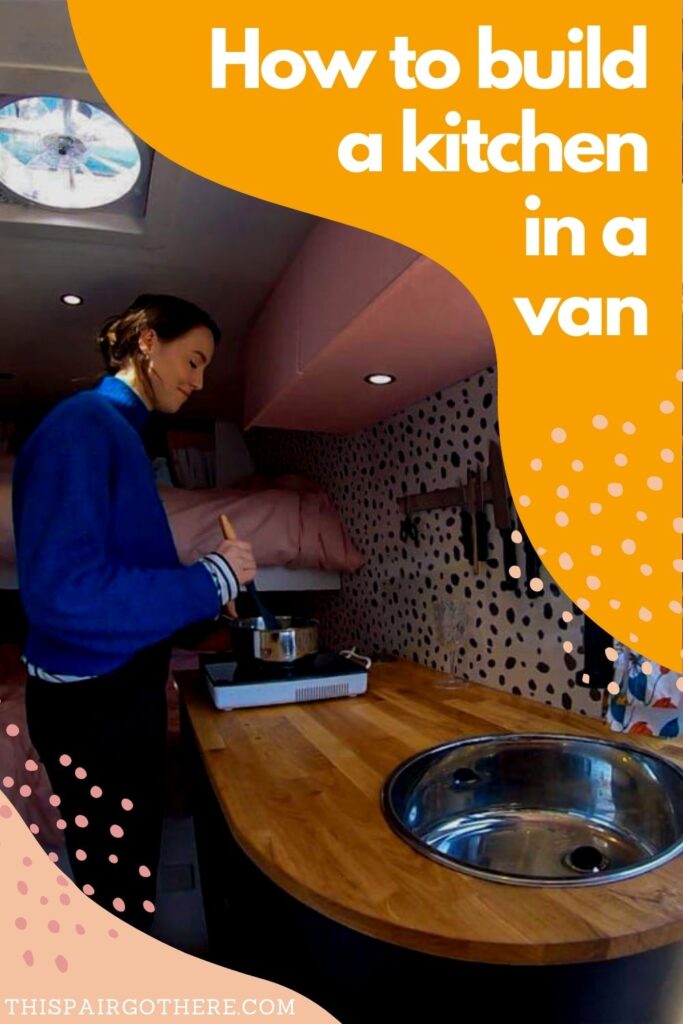 A kitchen is one of the most important parts of any van conversion. Having good running water and a place to cook is essential. This post covers exactly how you should build a DIY van kitchen from scratch. Covering framing, worktops, drawers and larders - all the information you should need to create your own kitchen. This kitchen is strong, and built to last! Van kitchen | DIY van kitchen | van kitchen guide | how to build a DIY kitchen | van kitchen ideas | Campervan kitchen
