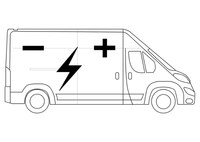 Split Charge From Battery - Van Electrics Input