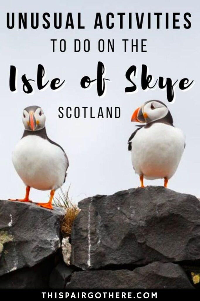 Discover the amazing and unusual things to do on the Isle of Skye. From gorge walking, to boat trips, and even mountain biking - and much more