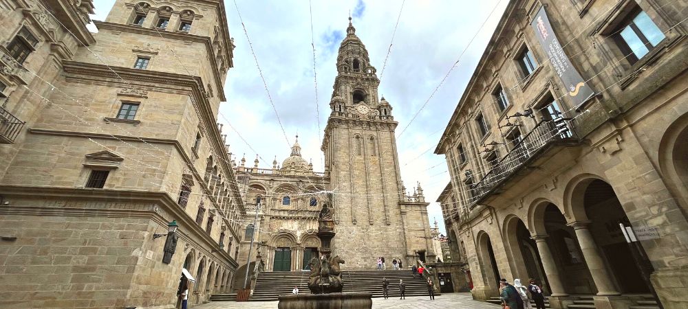 Cathedral in Santiago De Compostela - Galicia