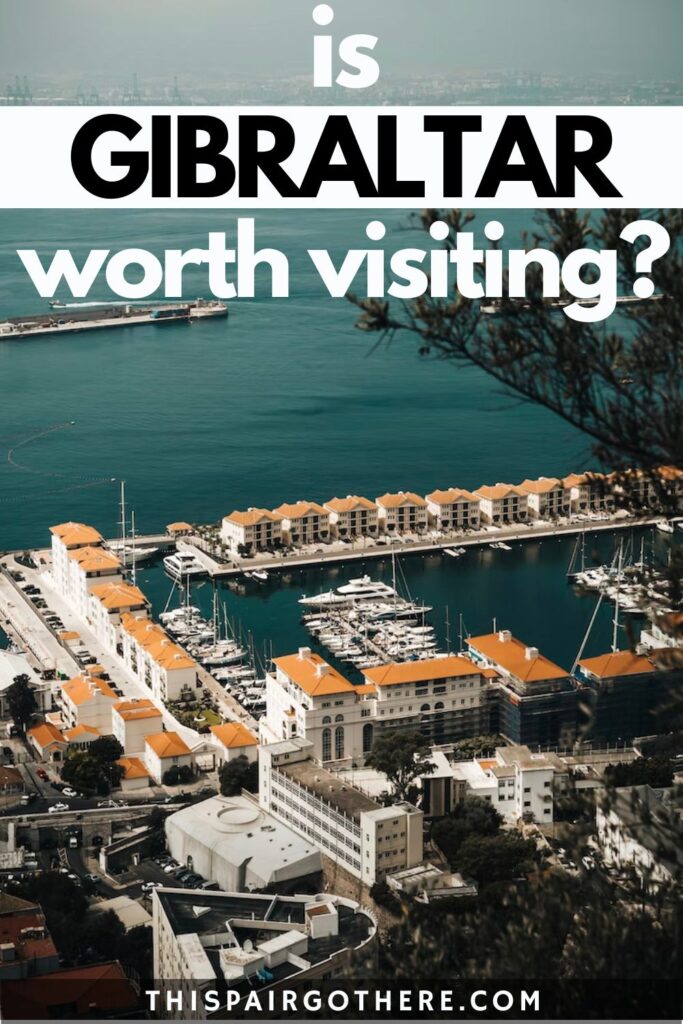 The post discusses if a trip to Gibraltar is worth your while. It includes everything you need to know about this British overseas territory including how to travel around, what to eat, and what to do! | Gibraltar | Itinerary | Vanlife | Southern Spain | British Oversea territory.