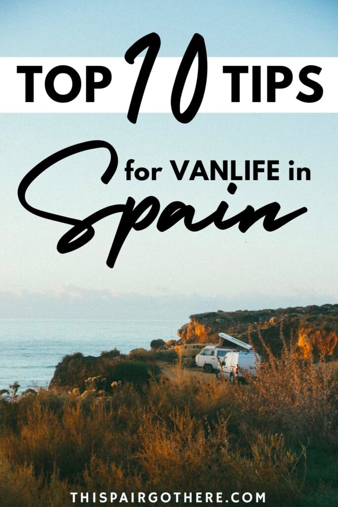 Top 10 tips for van life in Spain. Spain is one of the easiest countries in Euroope to live the dream #vanlife lifestyle. Quite frankly, its perfect. However, we have curated this post to make sure your van life trip to Spain runs smoothly. Discover how to best negotiate the Spanish roads, learn the local rules and laws which could impact a trip to Spain in a van, and so much more...