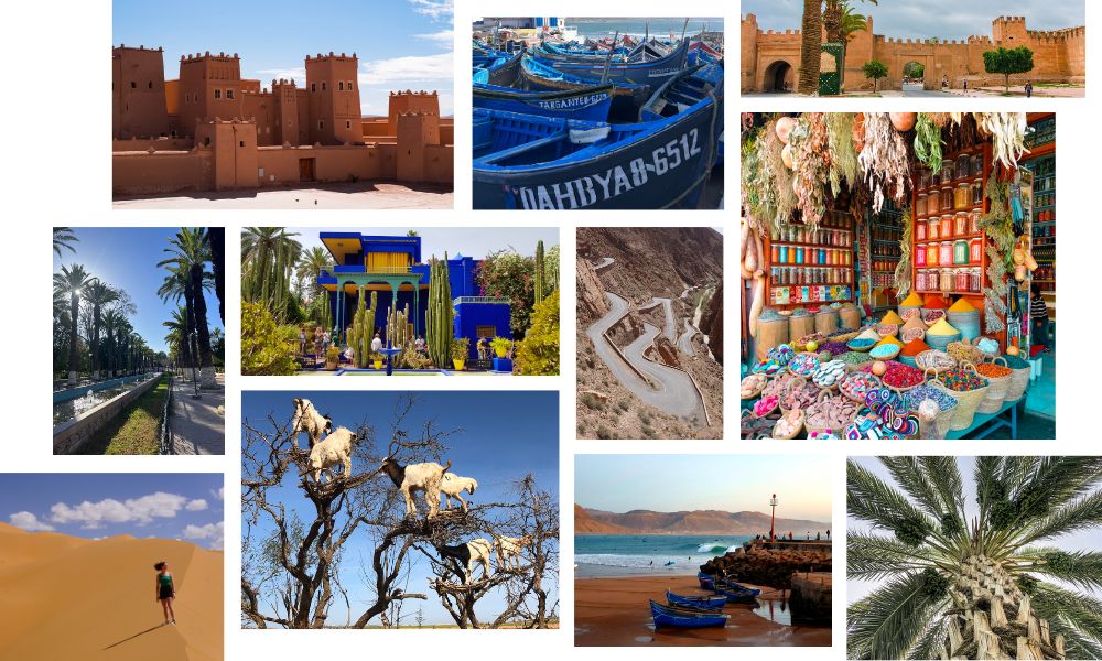 Compilation of images from Southern Morocco road trip